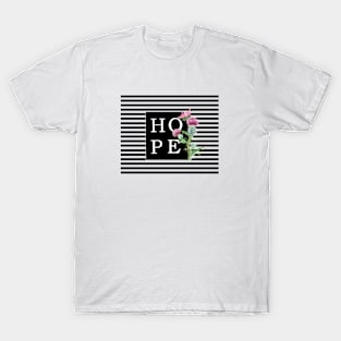 Hope in artichoke flower T-Shirt